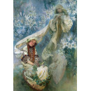 РЕПРОДУКЦИИ НА КАРТИНИ Мадона с лилиите (1905)